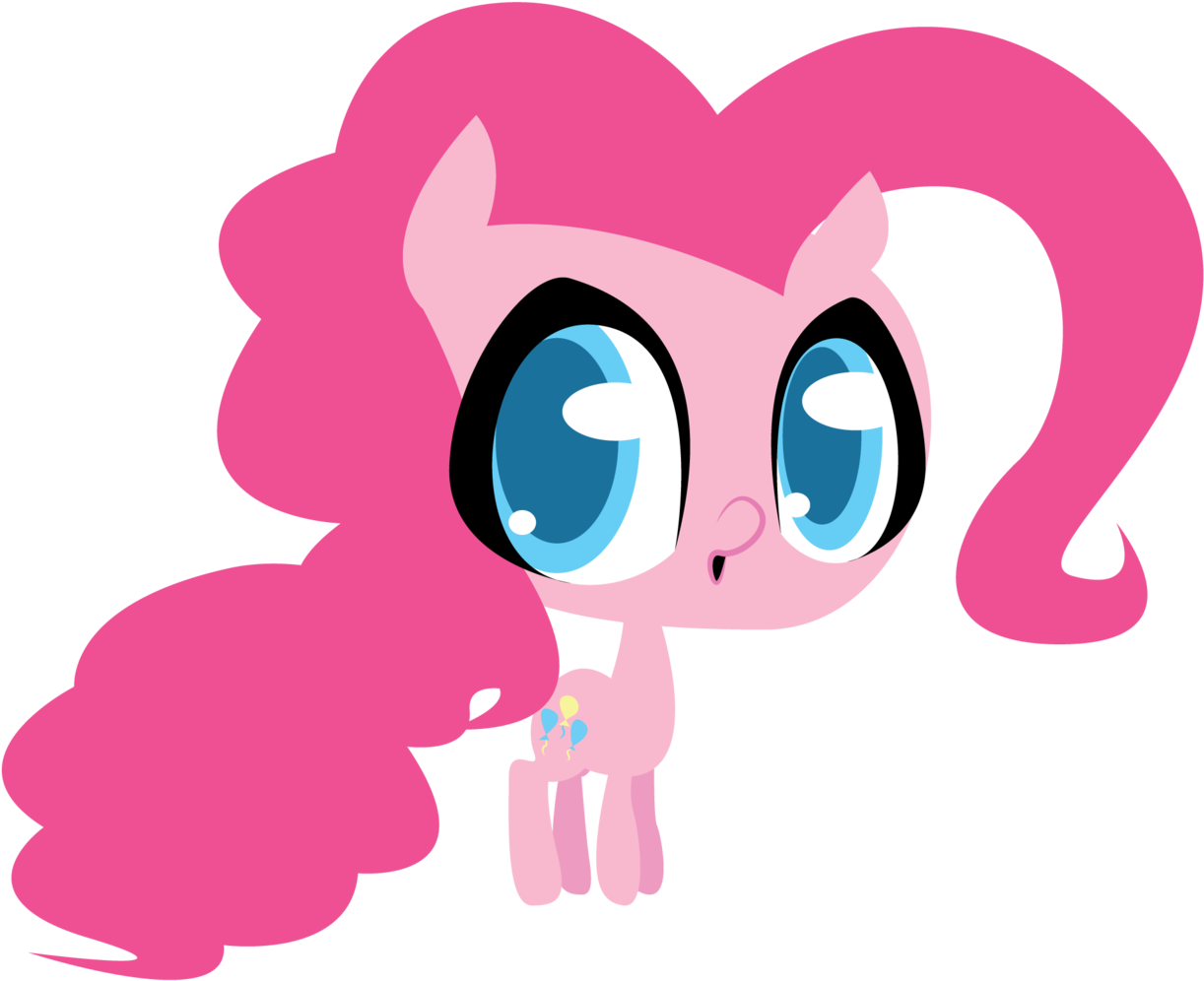 Pony Pink Mammal Nose Vertebrate Cartoon Horse Like - Comics Clipart (680x680), Png Download