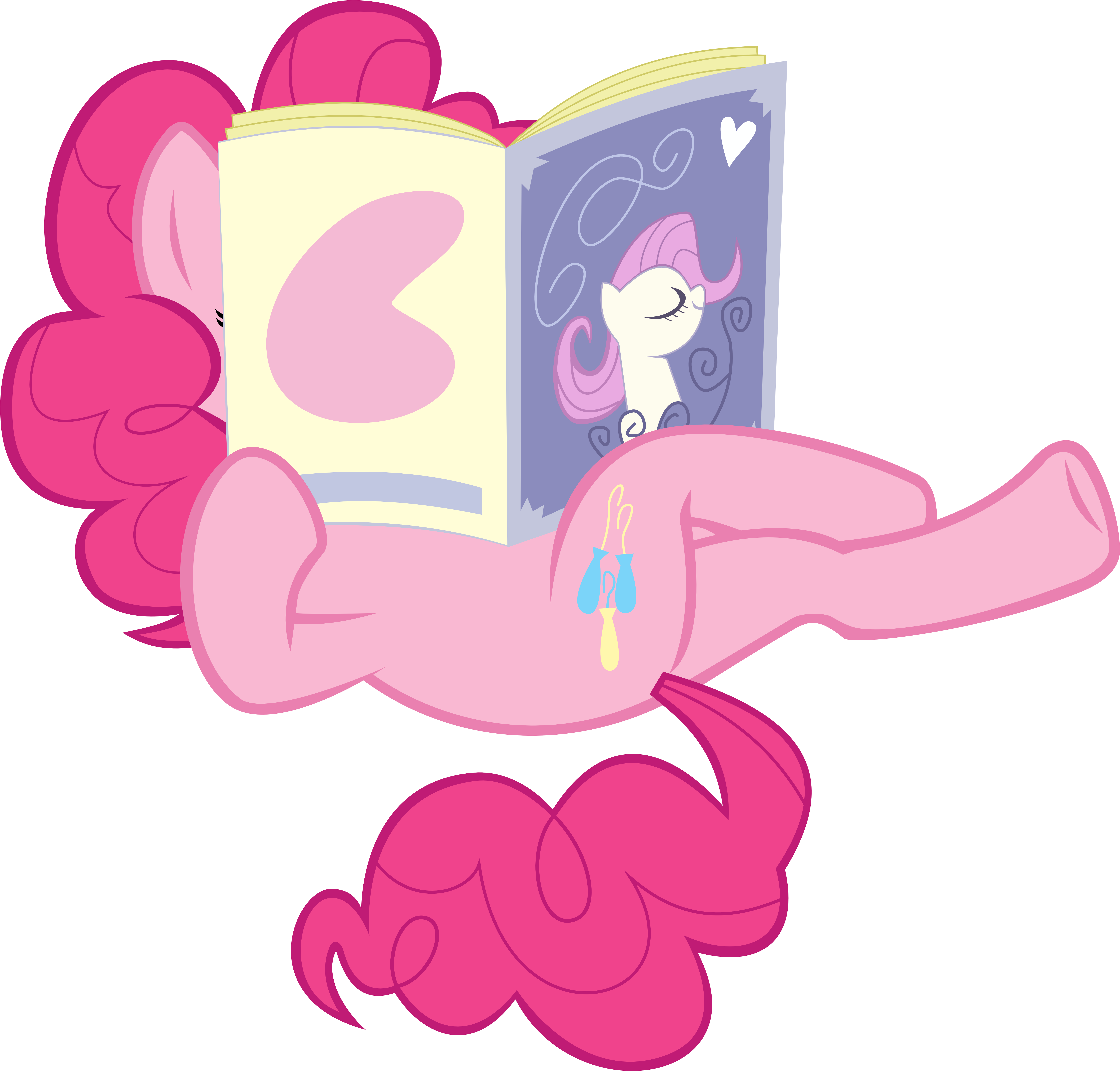 Twilight Sparkle Pinkie Pie Fluttershy Derpy Hooves - Illustration Clipart (6691x6691), Png Download