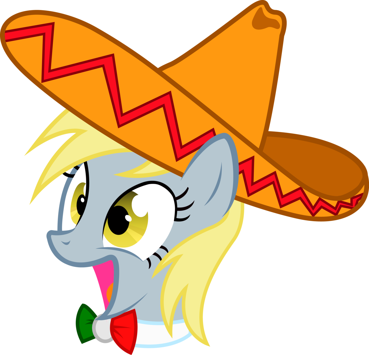 Derpy Hooves Pinkie Pie Rainbow Dash Rarity Twilight - Derpy Mexico Clipart (1280x1230), Png Download