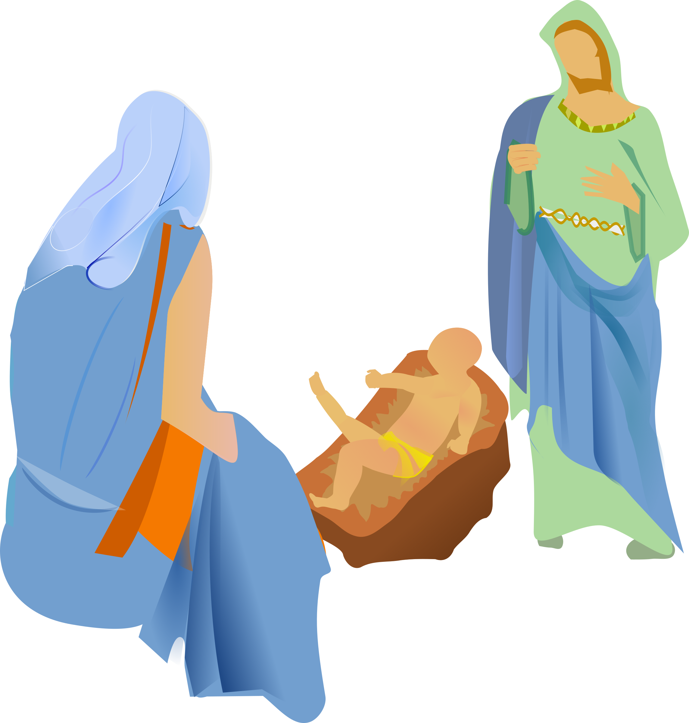 Big Image - Nativity Png Clipart (2288x2400), Png Download