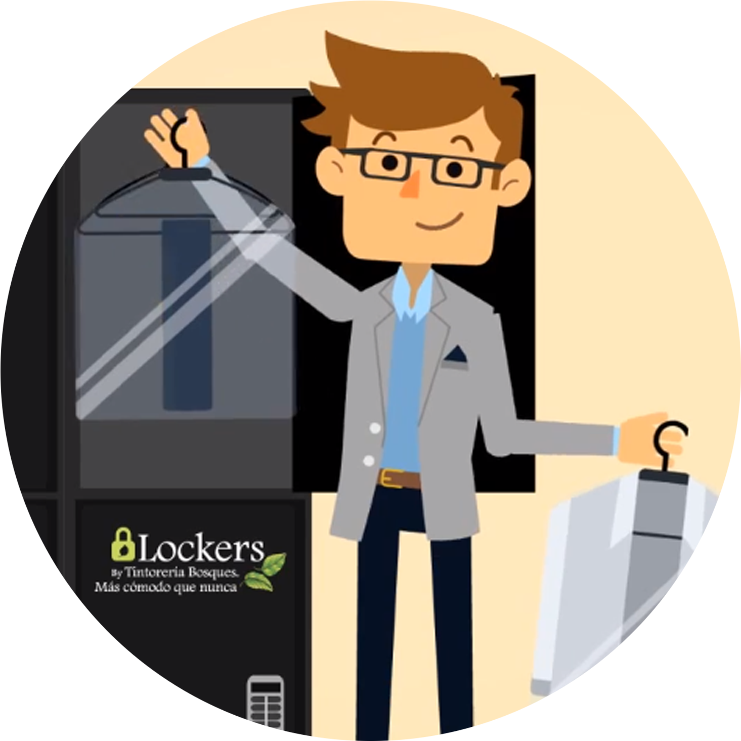 Recoge Tu Ropa Limpia - Cartoon Clipart (1500x1500), Png Download