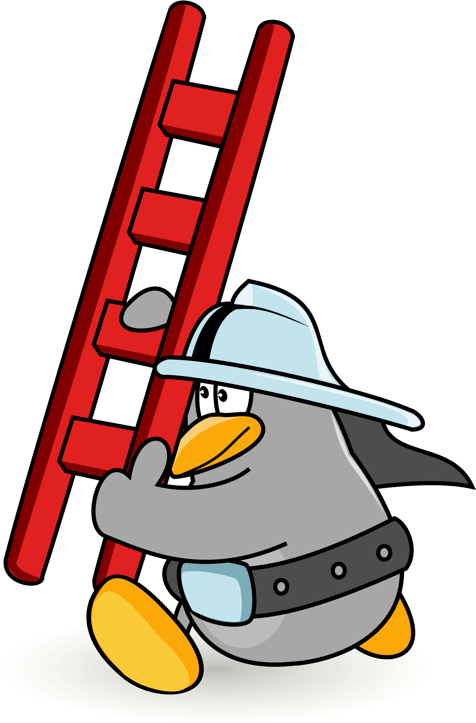 Open - Cartoon Ladders Clipart (2000x2828), Png Download