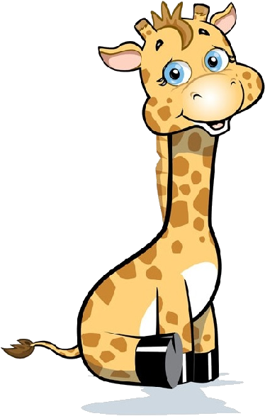 Junior Kindy Newsletter January - Baby Giraffe Cartoon Free Clipart (600x600), Png Download