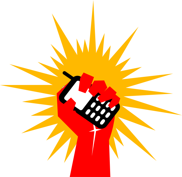 Mobile Revolution Clipart (600x583), Png Download