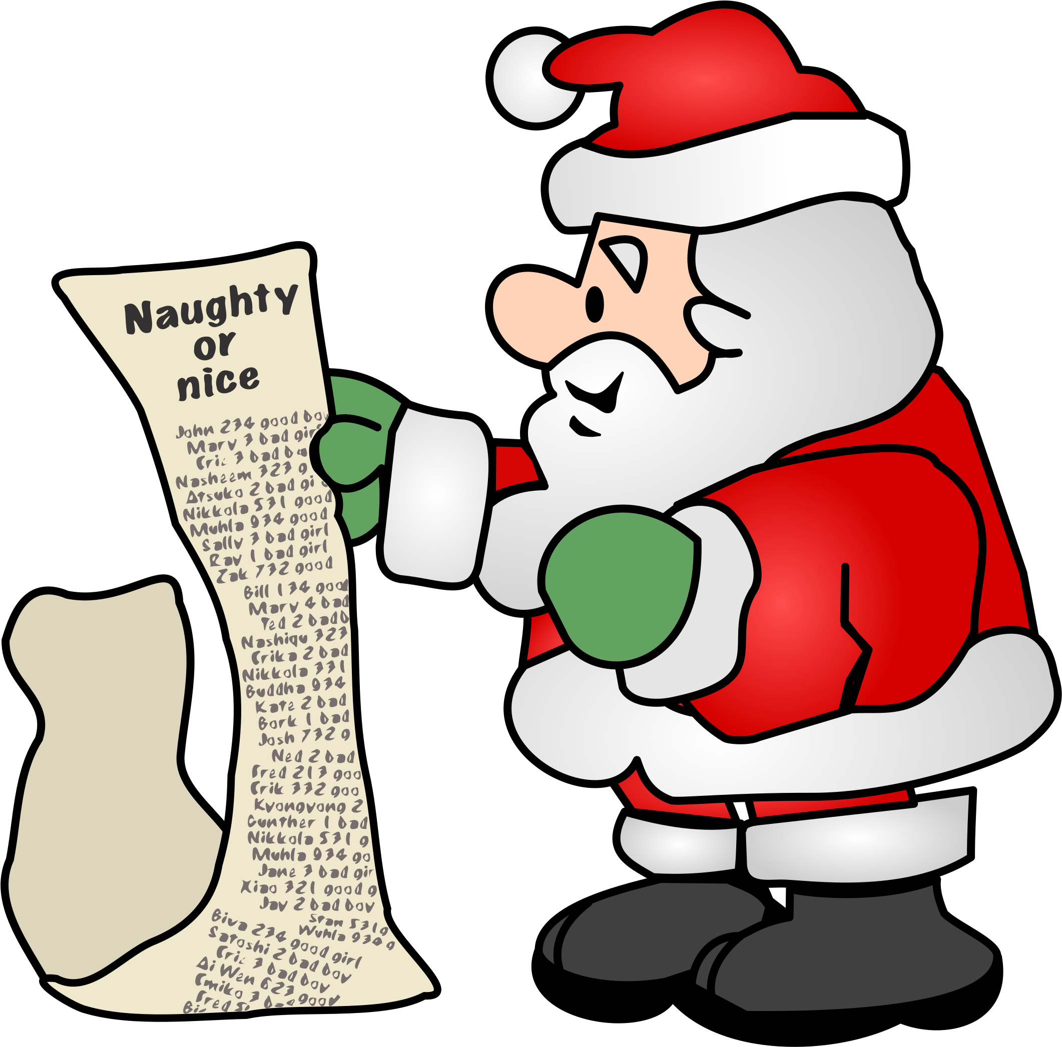 Big Image - Easy Christmas Cards For Parents Clipart (2400x2318), Png Download