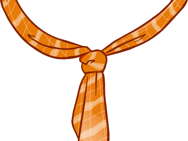 Tie Clipart Orange Tie - Png Download (640x480), Png Download