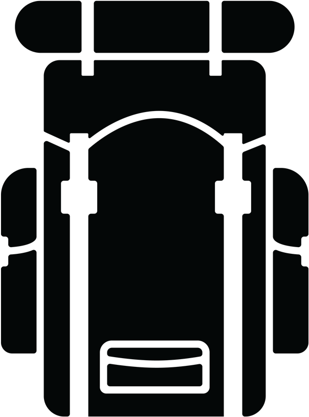 Backpacking Gear Clipart (1024x1005), Png Download