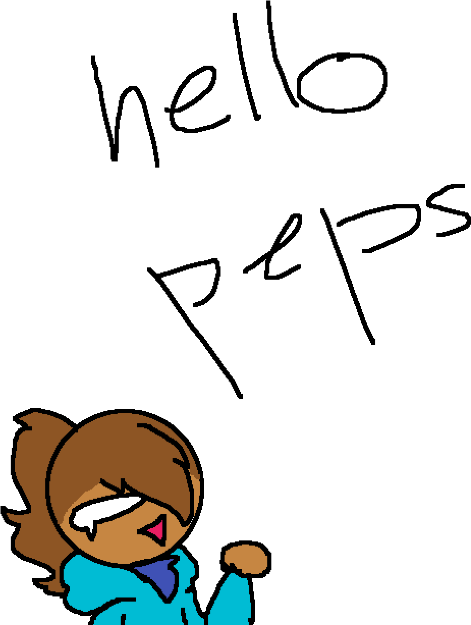 Hi I'm New Here - Cartoon Clipart (1400x1400), Png Download