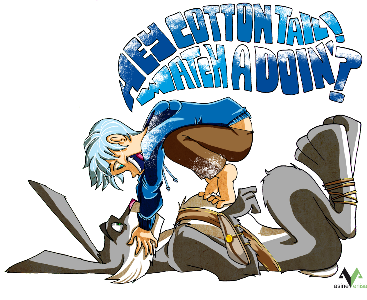 Hahaha I Love These Two Characters - Cartoon Clipart (1280x1033), Png Download