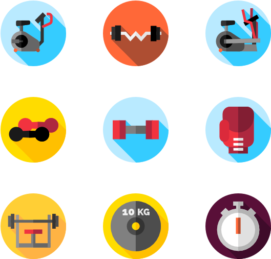 Gym Equipment Clipart (600x564), Png Download