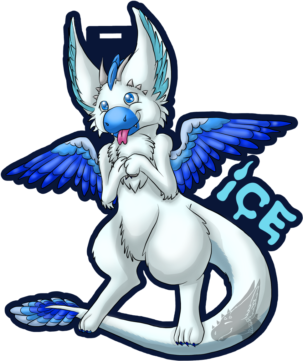 Ice Chibi Ych - Cartoon Clipart (1059x1280), Png Download