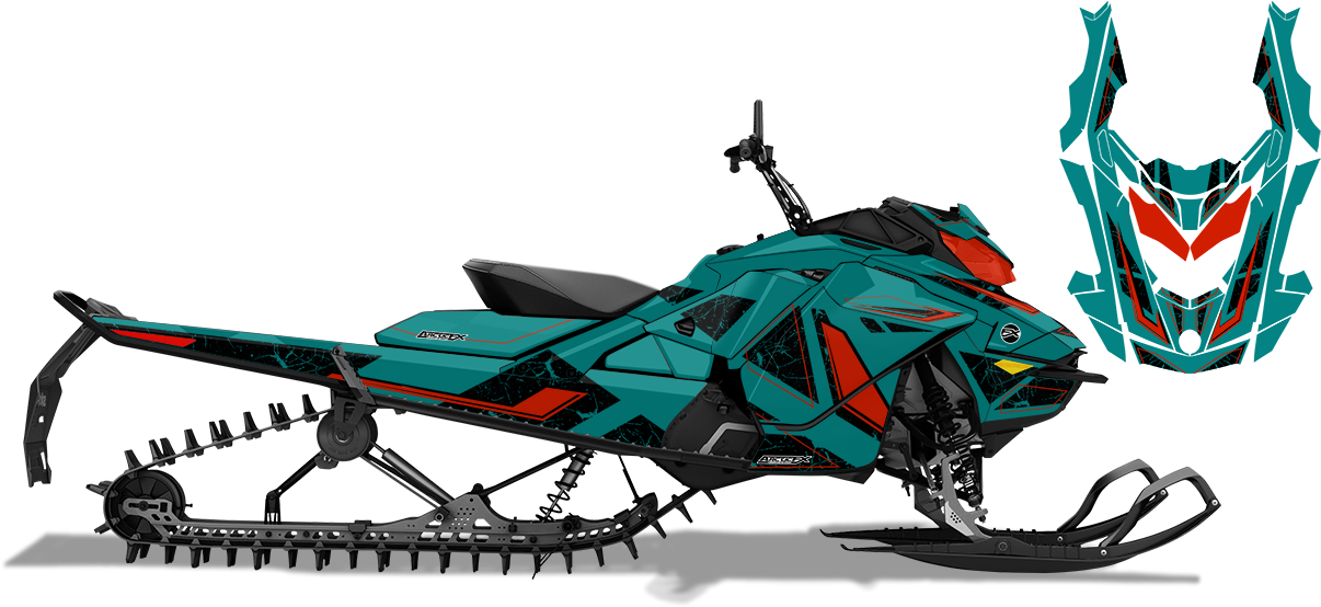 Options - Ski Doo Gen 4 Wrap Clipart (1250x600), Png Download