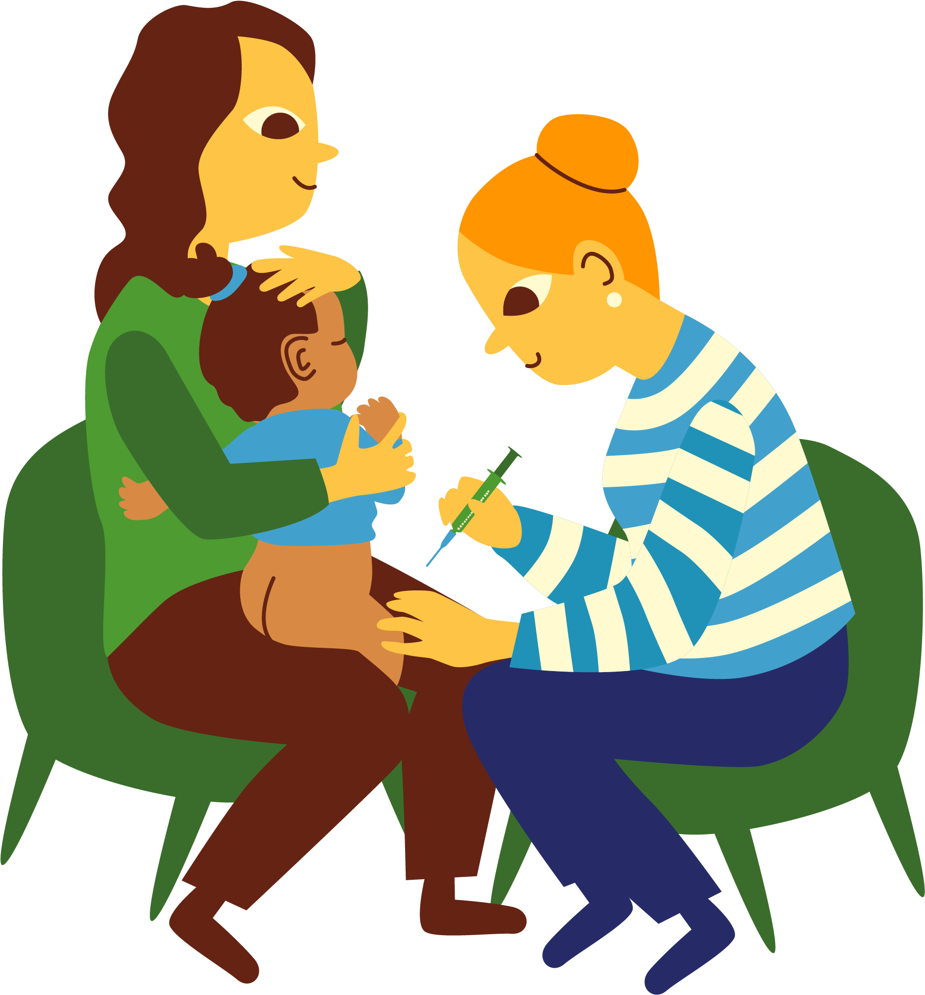 Treatment Clipart Vaccination - Illustration - Png Download (2560x2560), Png Download