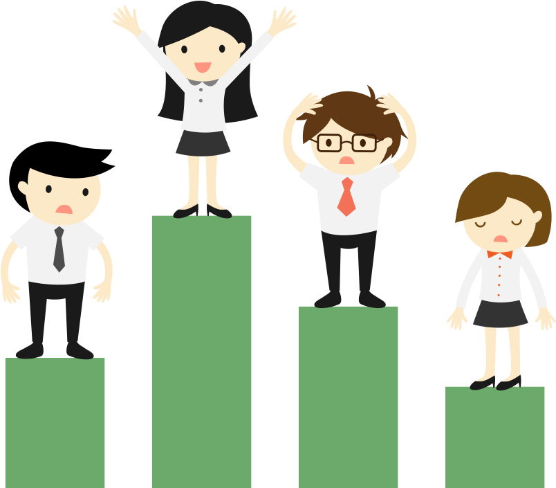 Competitive-advantag - - Cartoon Clipart (1366x768), Png Download