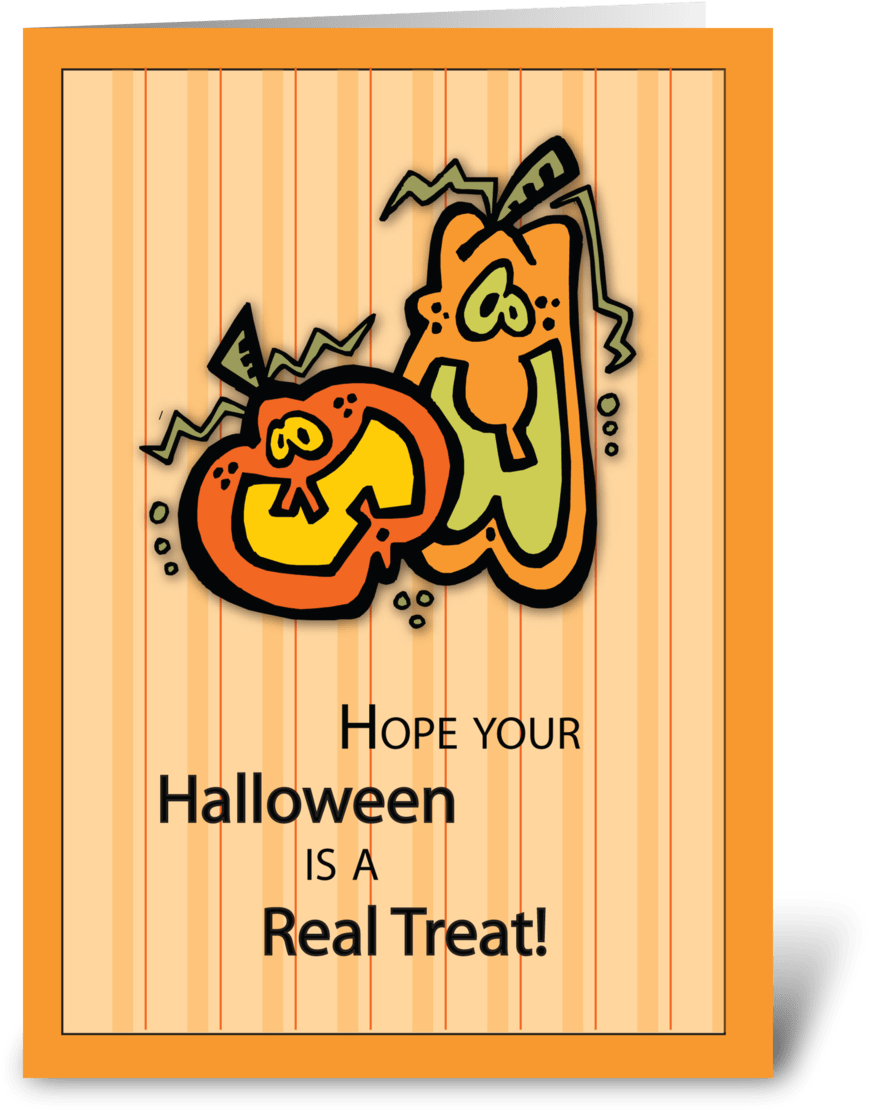 Pumpkins Halloween Treat - Pumpkin Clipart (1050x1188), Png Download