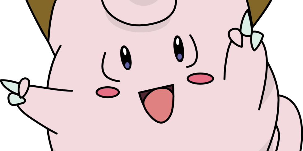 Clip Free Stock Can You Name These Pokemon - Clefairy - Png Download (980x490), Png Download