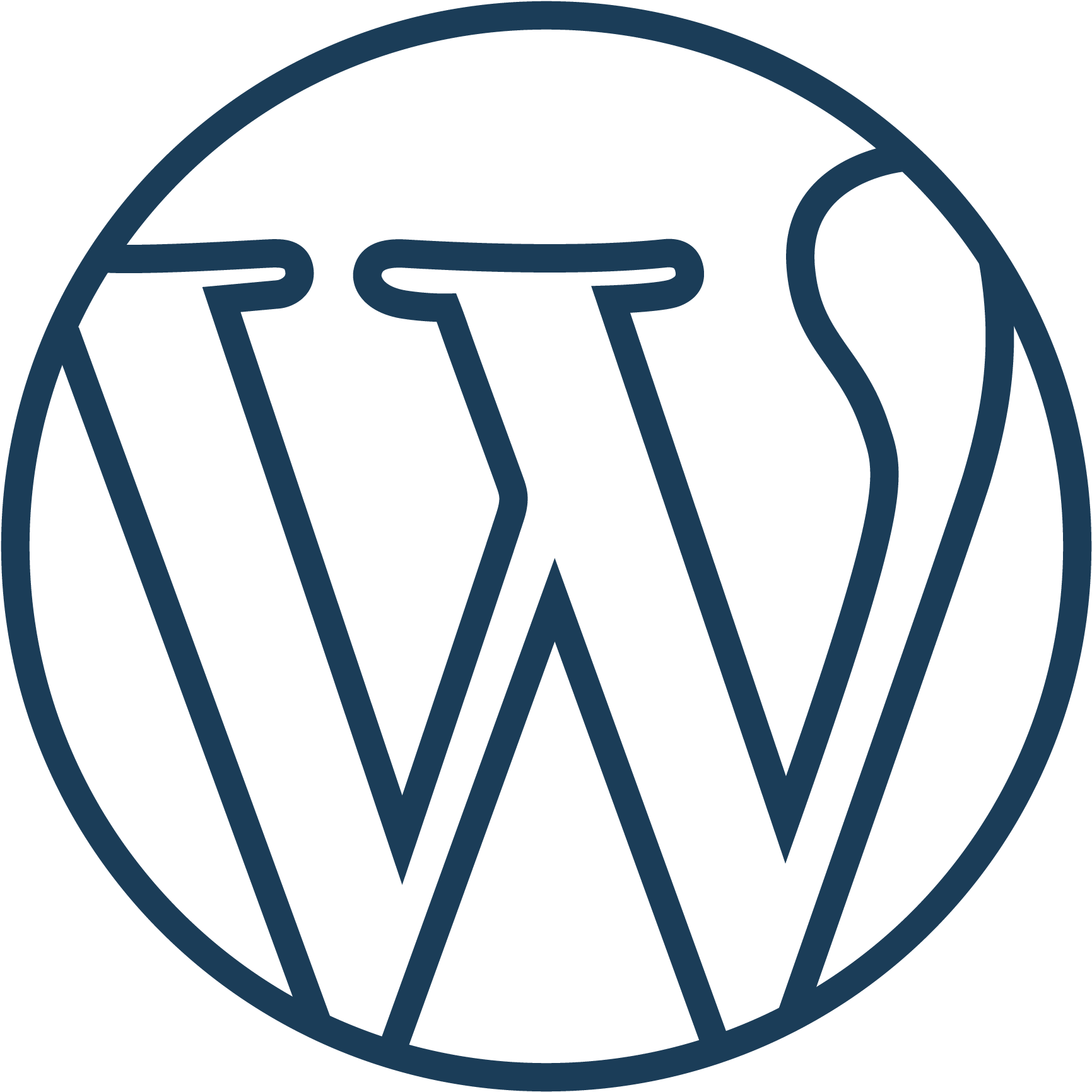 There Are Many Advantages To Using Wordpress As Your - Icon Wordpress Png Clipart (2005x2005), Png Download