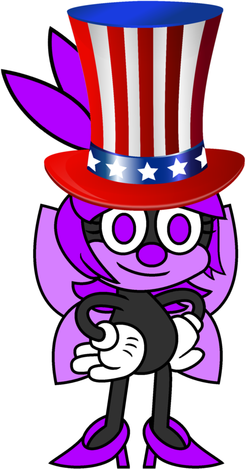 Uncle Sam Hat Png - Cartoon Clipart (692x1154), Png Download