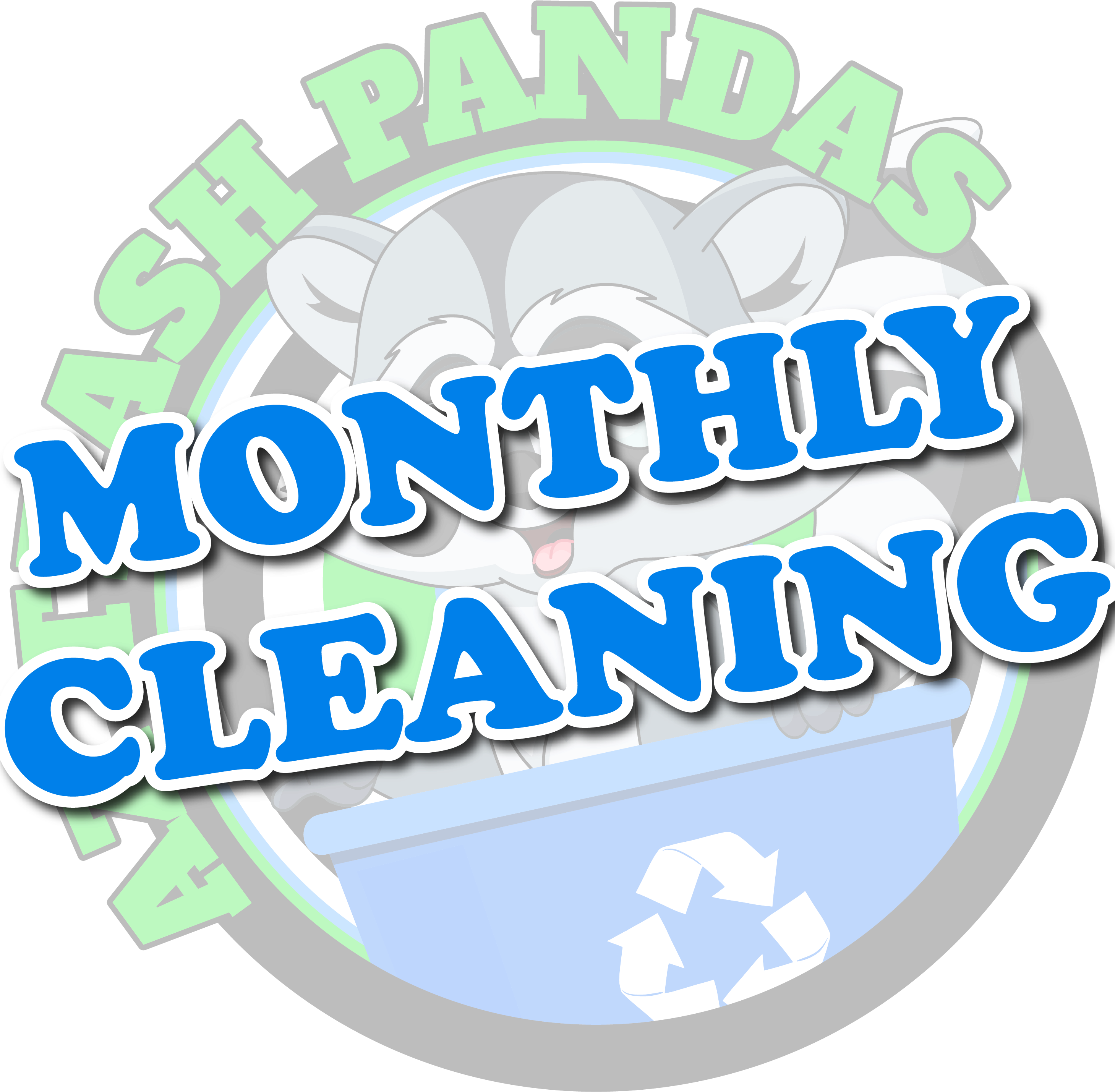 Monthly Cleaning Clipart (2917x2917), Png Download