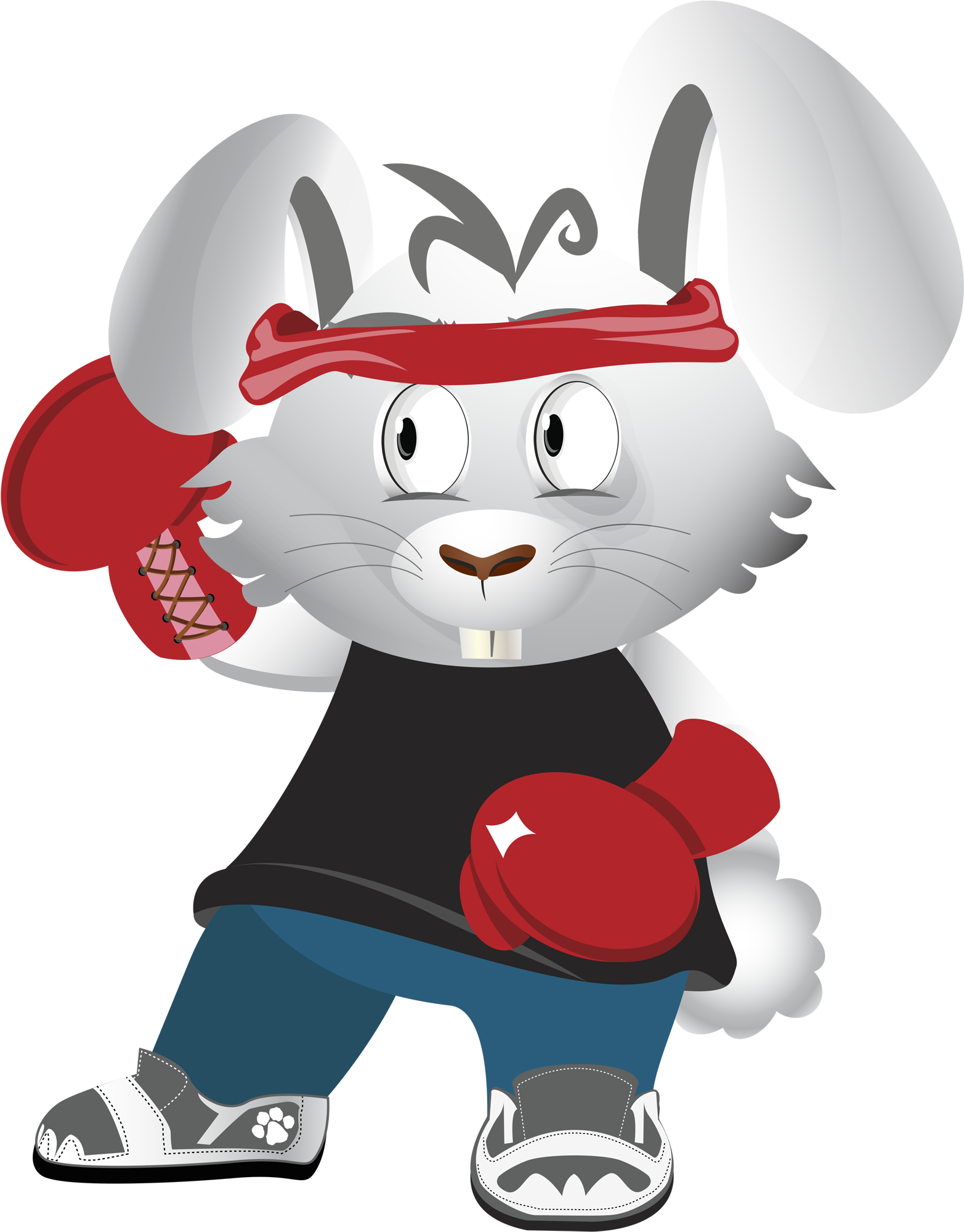 Bunny Bandits Clipart (1650x2000), Png Download