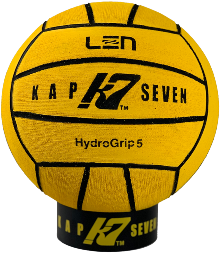 Yellow Hydrogrip 5 Ball - Water Polo Ball Kap7 Clipart (580x580), Png Download