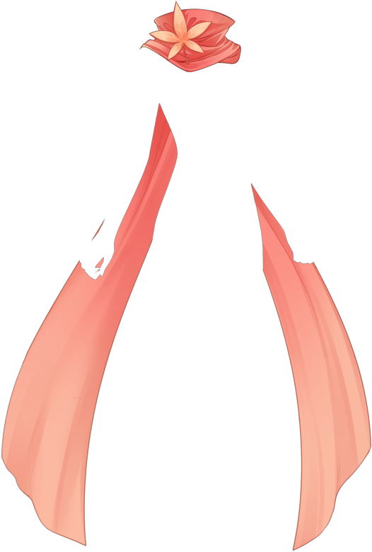 Red Satin-rare - Hibiscus Clipart (536x787), Png Download