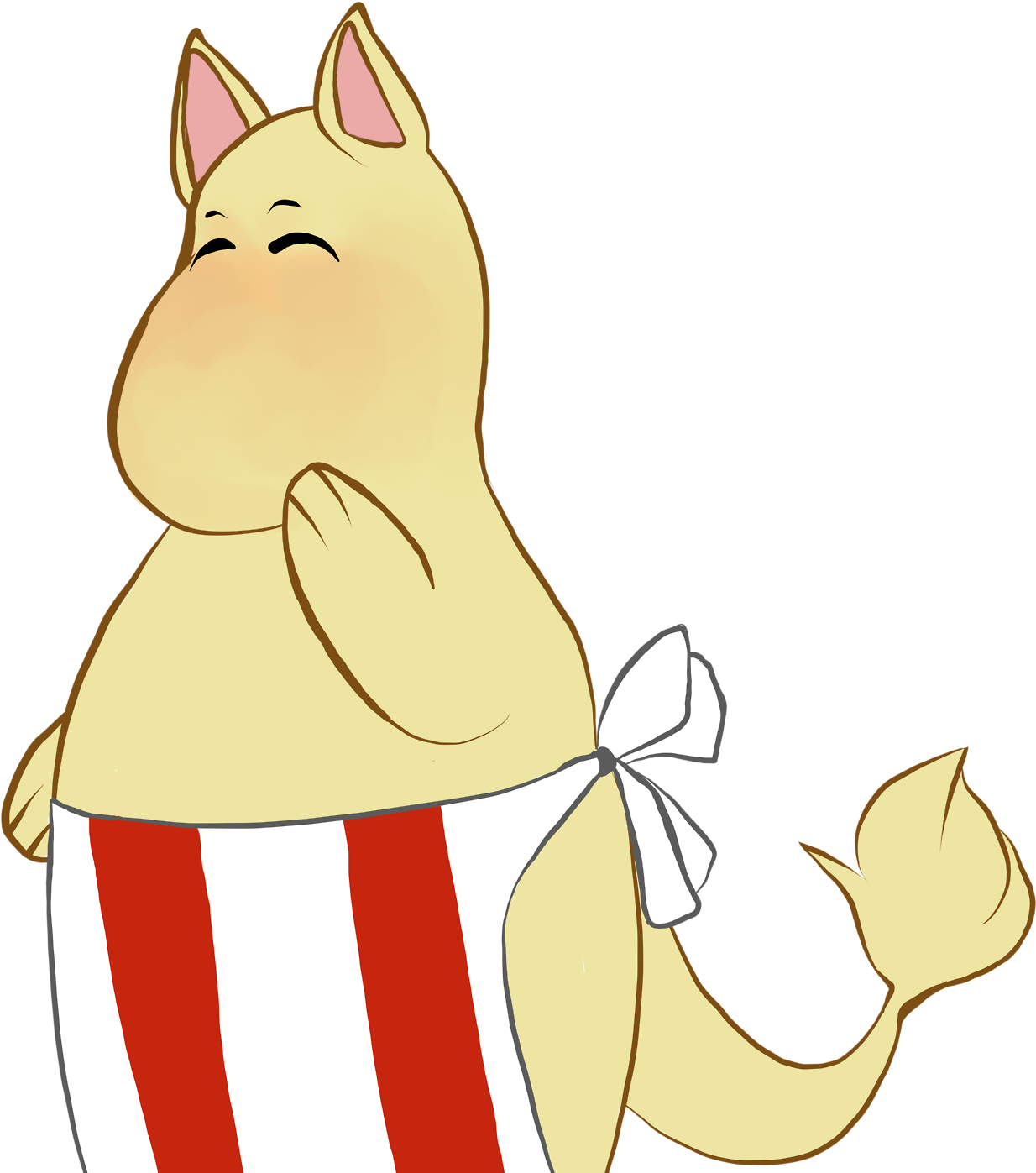 Alpaca Clipart Transparent Tumblr For Free Download - Cartoon - Png Download (1280x1431), Png Download