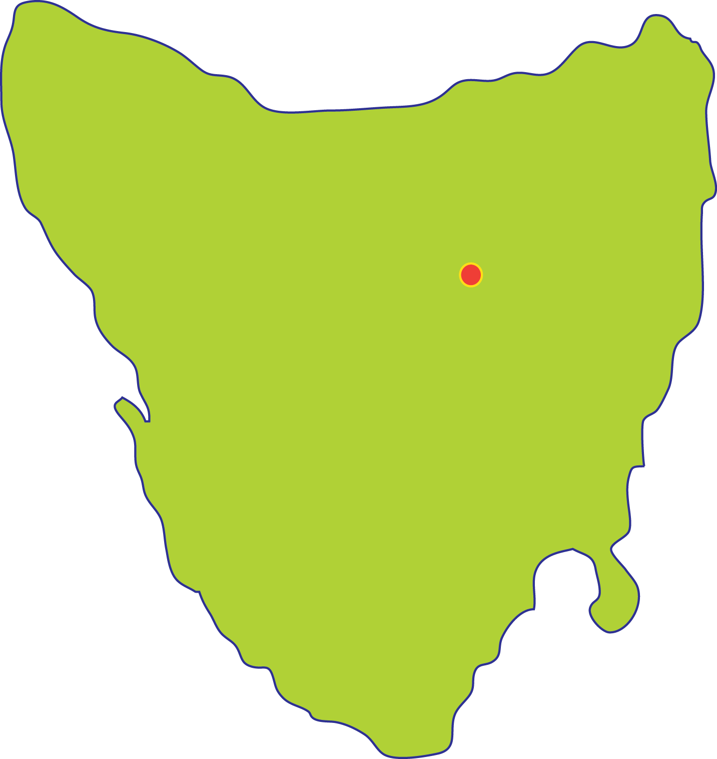 102 Best Tasmanian Family History Images - Map Clipart (1433x1515), Png Download