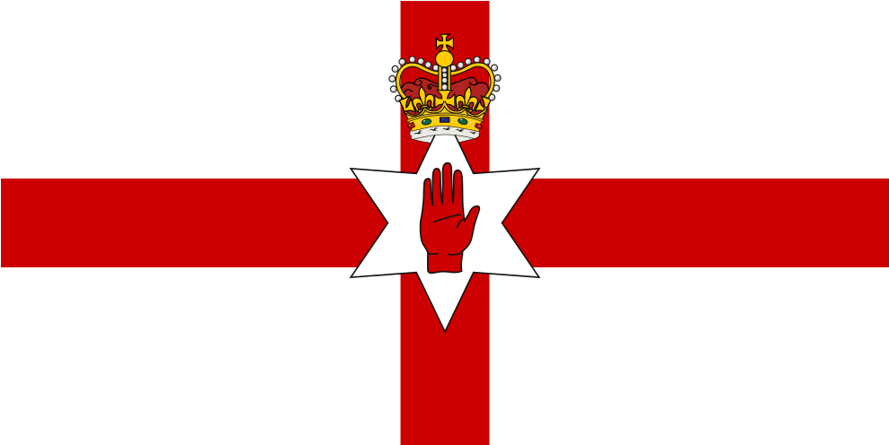 Download Svg Download Png - Northern Ireland Flag Vector Clipart (1024x1024), Png Download