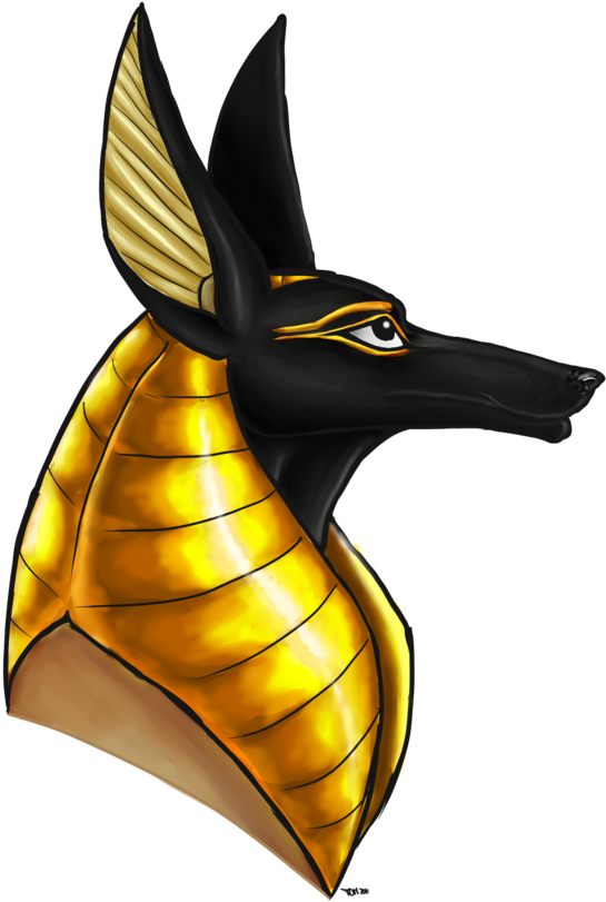 Anubis Png Image Clipart (545x811), Png Download