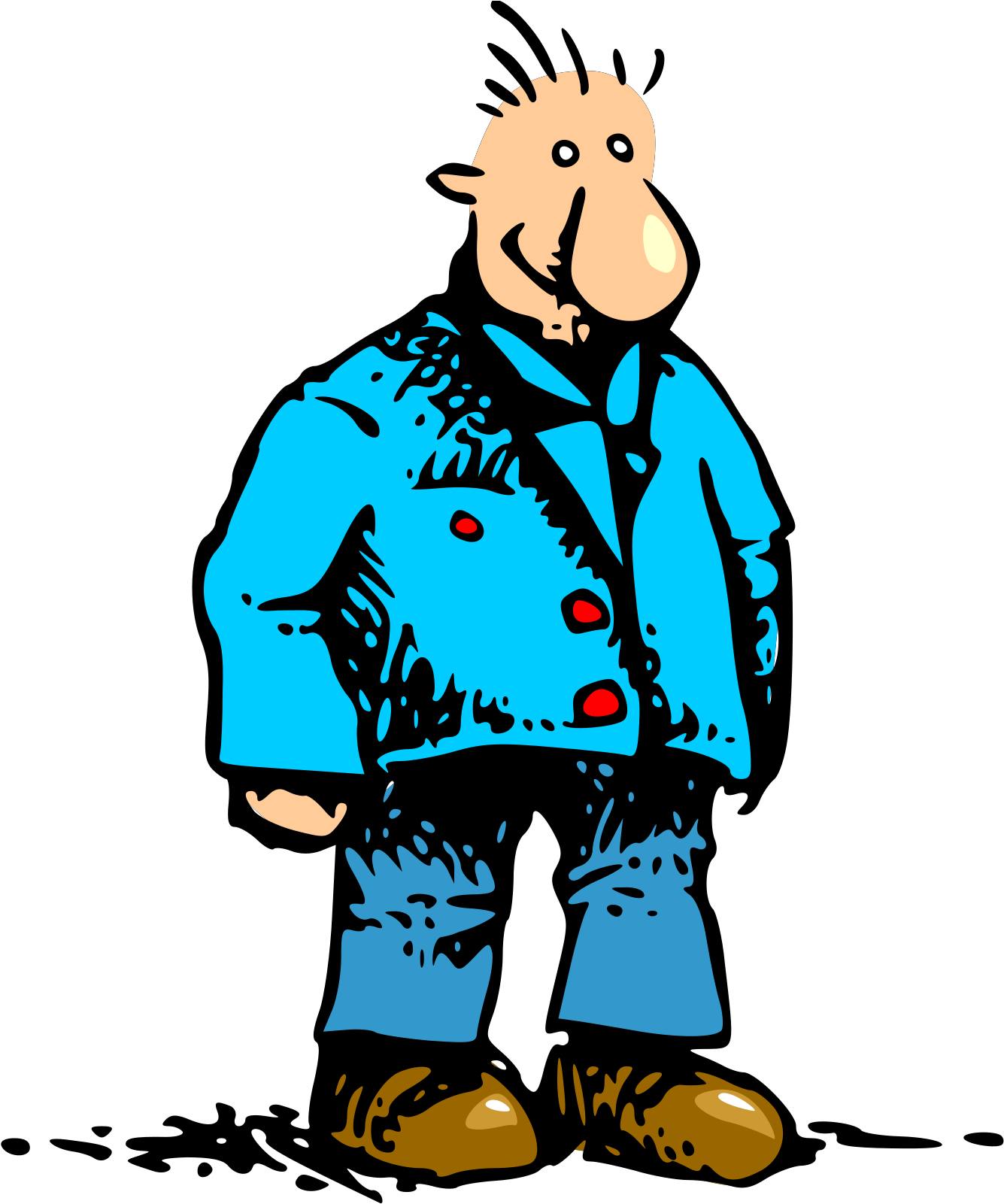 This Free Clipart Png Design Of Man 01 Clipart Has Transparent Png (752x900), Png Download