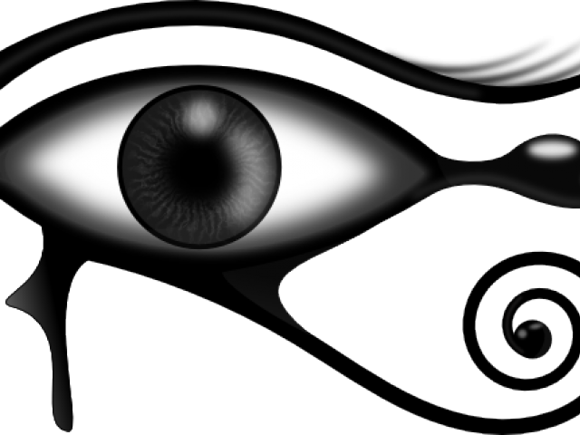 Occhio Di Horus Stilizzato Clipart (640x480), Png Download