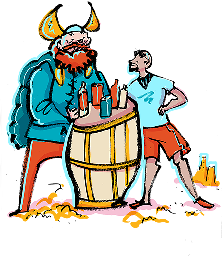 Flavourly Mr Stout July Cover Clipart (600x587), Png Download