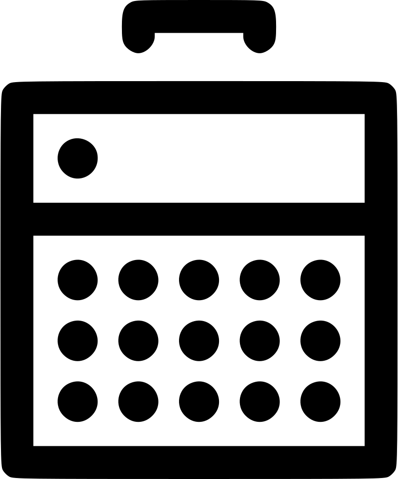 Png File Svg - 6 X 10 Array Clipart (816x980), Png Download