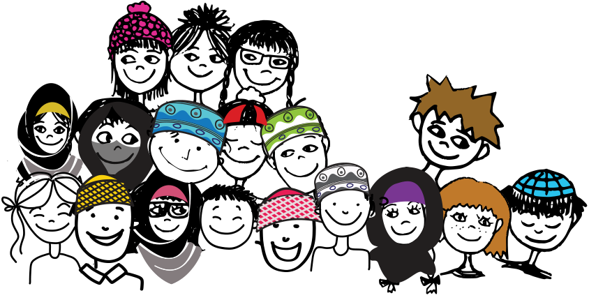 From Canada In The North-west To Australia In The Very - Cartoon Clipart (844x430), Png Download