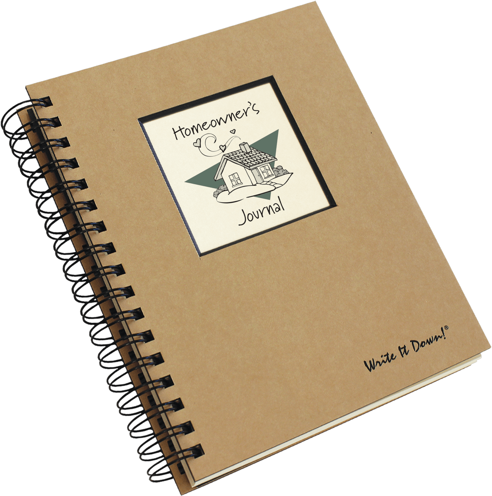 Home Owner's Journal Journal Journals Unlimited Top - Teacher Journal Clipart (1736x1736), Png Download