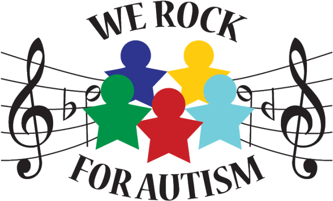2015 Kick Off Fund Raiser - We Rock For Autism Clipart (695x460), Png Download