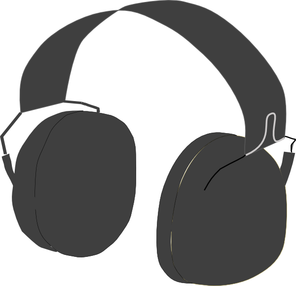 Clipart Headphones - Png Download (600x580), Png Download