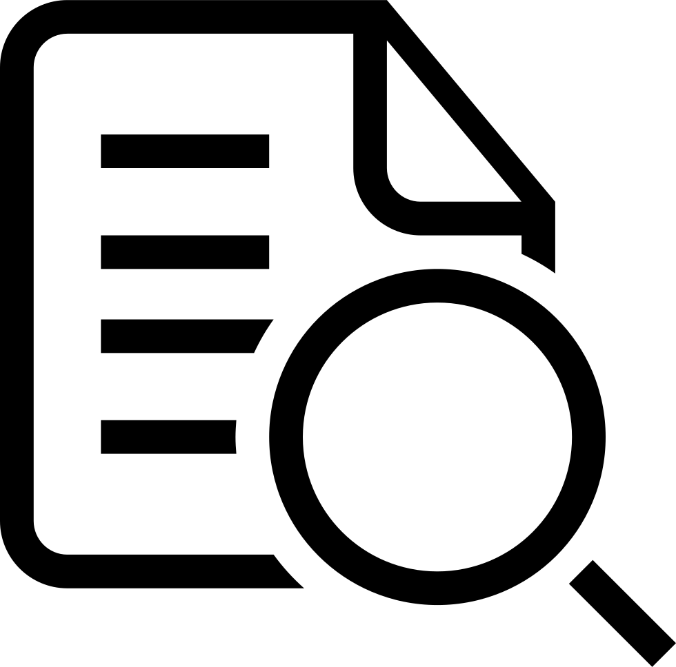 Png File Svg - View Report Icon Png Clipart (980x968), Png Download