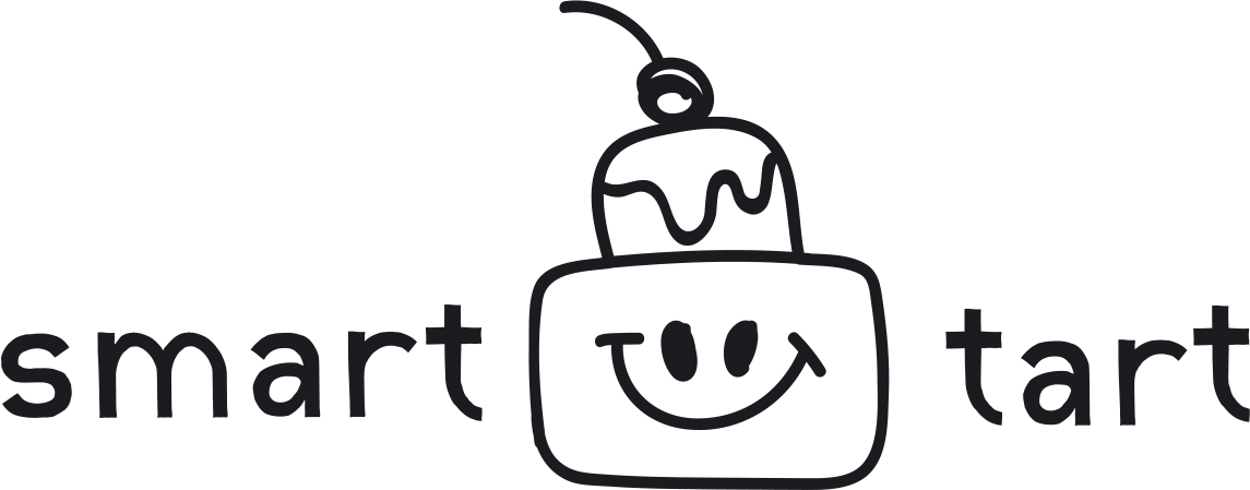 Smart Tart Smart Tart Clipart (1145x449), Png Download