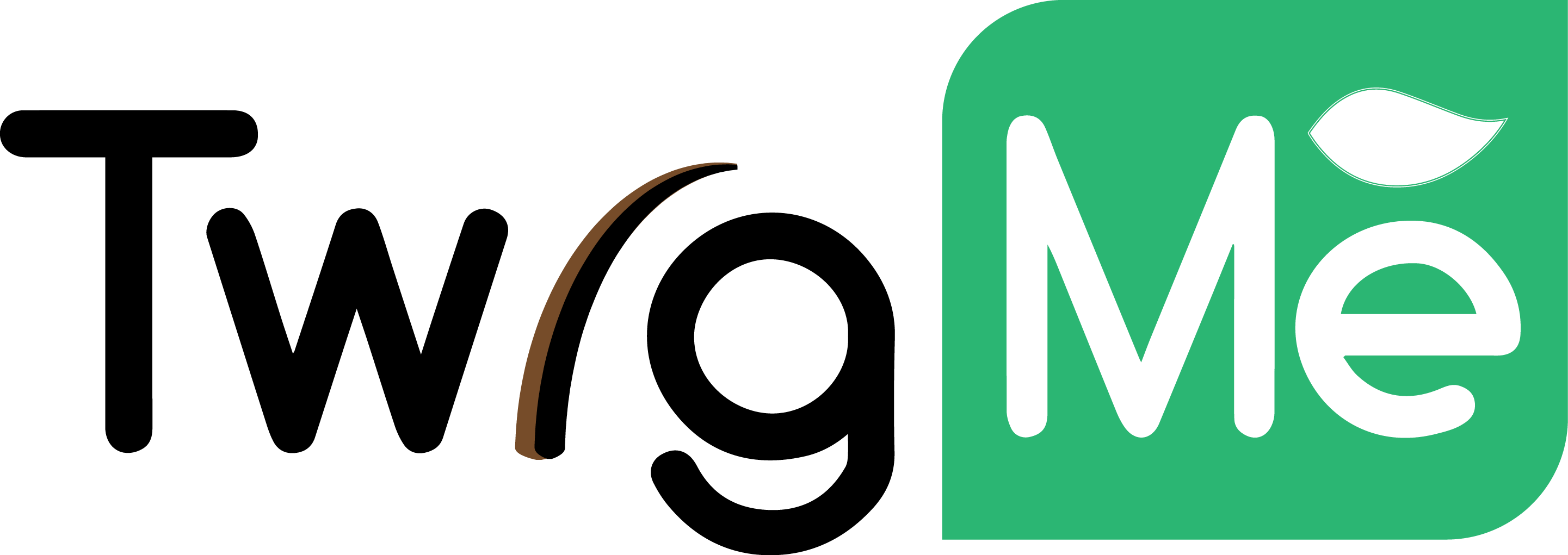 Twig Me - Graphic Design Clipart (2882x1021), Png Download