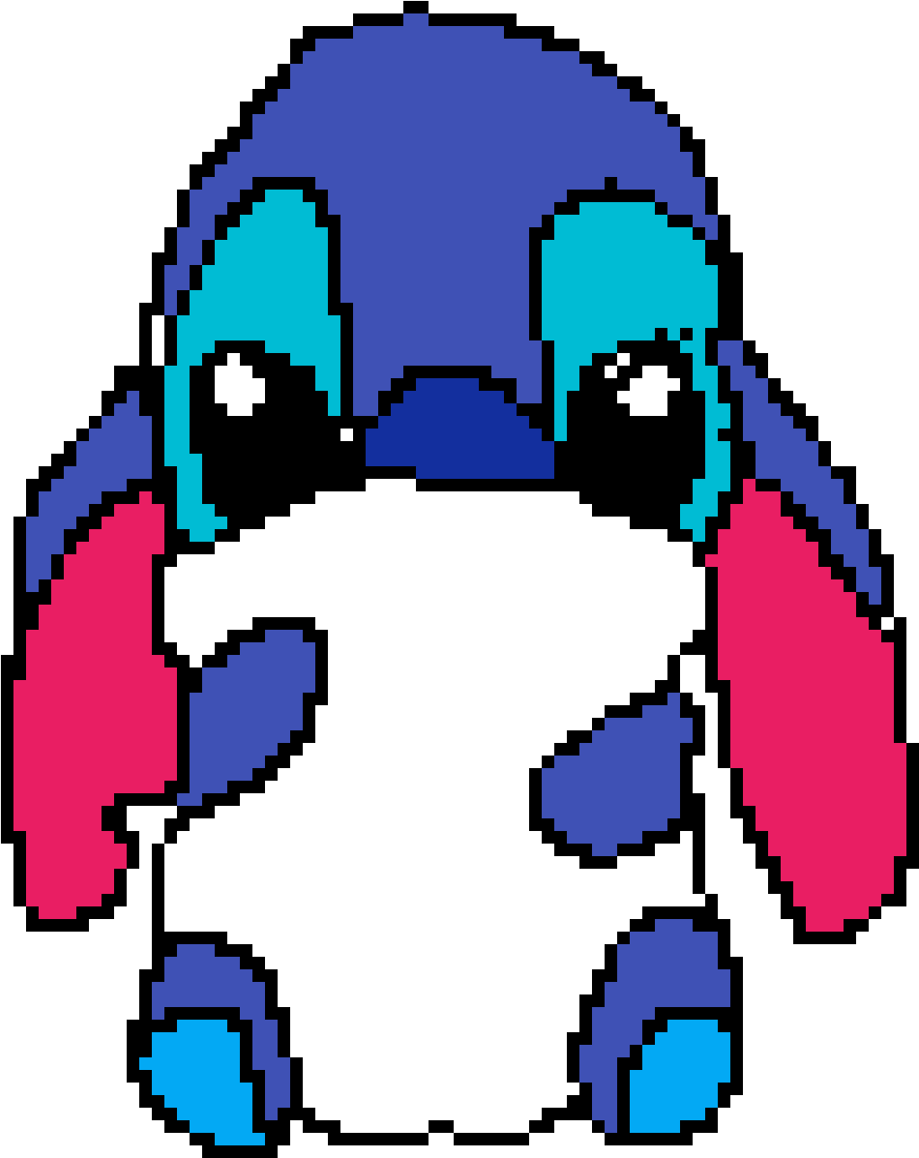 Stitch - Base Clipart (1400x1400), Png Download