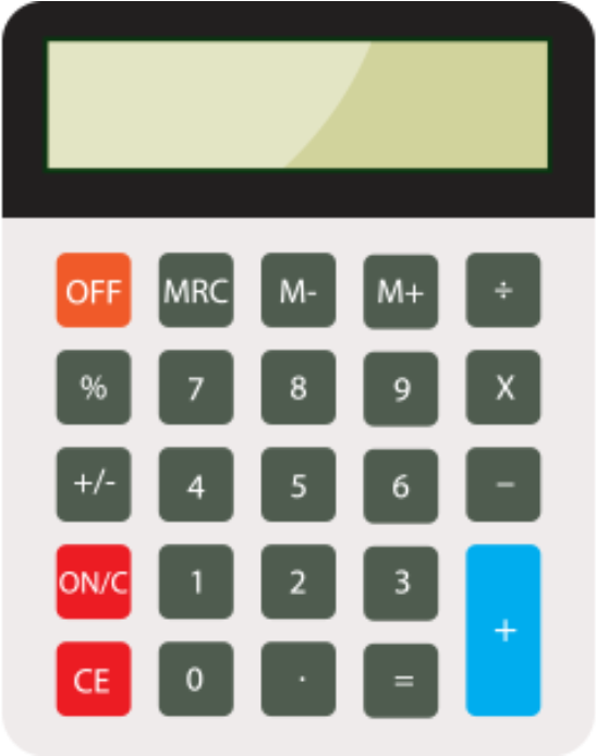 Slider Icon - Calculator Head Clipart (960x693), Png Download