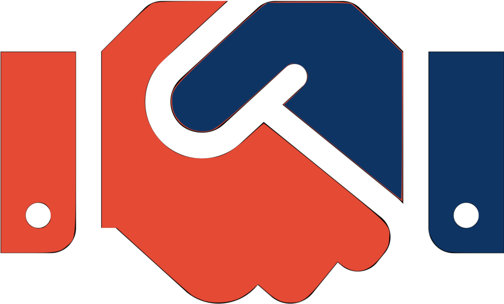 Corporate - Font Awesome Handshake Clipart (1000x1000), Png Download