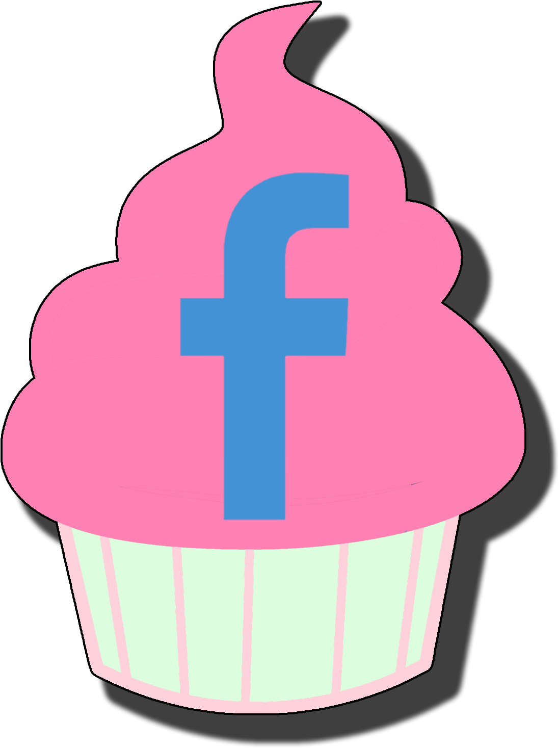 Nina's Belicious Bakery So Beautiful And Delicious Clipart (1138x1538), Png Download