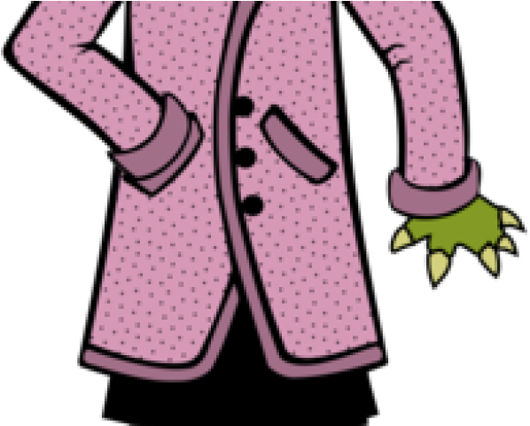 Jacket Clipart Winter Dress - Clipart Mantel - Png Download (640x480), Png Download