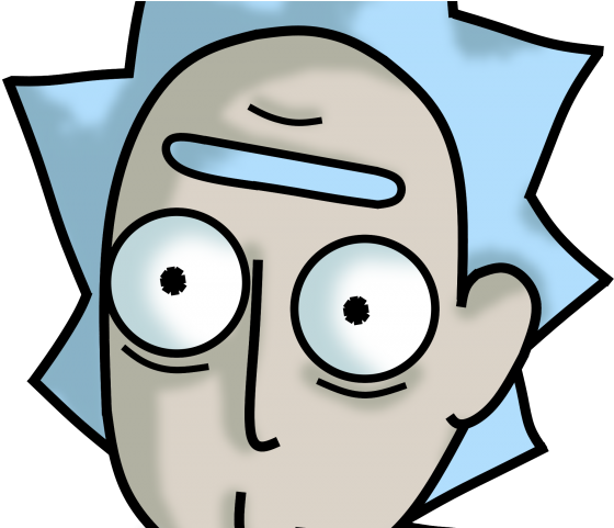 Rick And Morty Clipart Drool Face - Rick's Drool - Png Download (640x480), Png Download