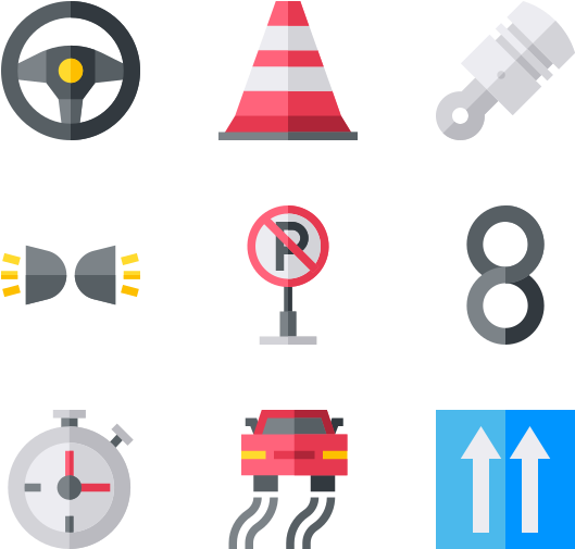 Driving School Clipart (600x564), Png Download
