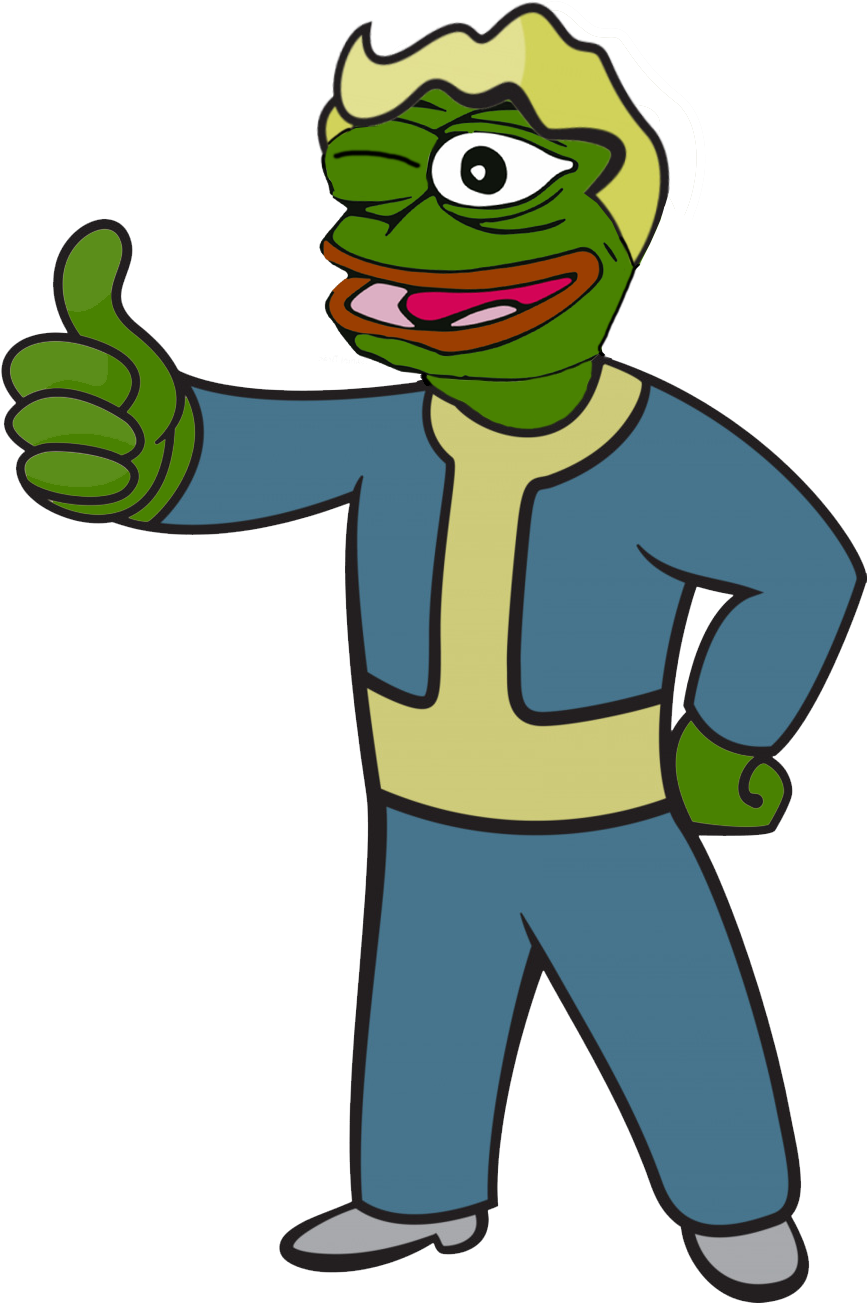 Pepe - Fallout 4 Clipart (900x1340), Png Download