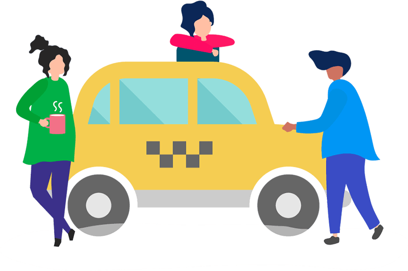 Taxi Vertical In Ordering Co - Marketing Clipart (941x581), Png Download